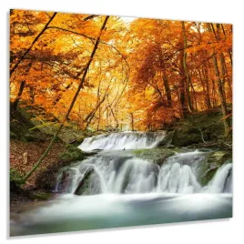 panel-szklany-hartowany-60x50-wodospad-w-lesie