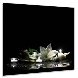 panel-szklany-hartowany-60x50-lilia-swiece-zen