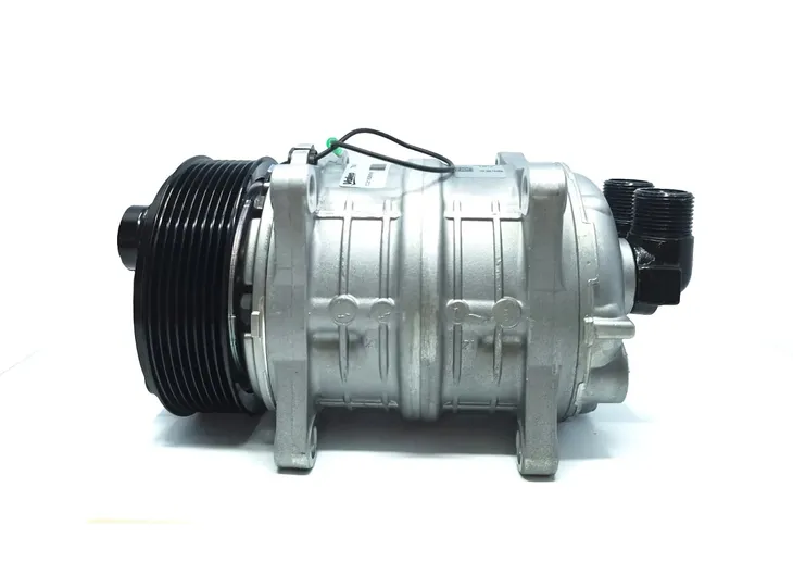 Kompresor klimatyzacji Oryginał Seltec Valeo TM15XS 12V 8PK kątowe 1×14