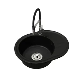 kuchenny-zlewozmywak-jednokomorowy-bella-syfon-bateria-vento-new-gray