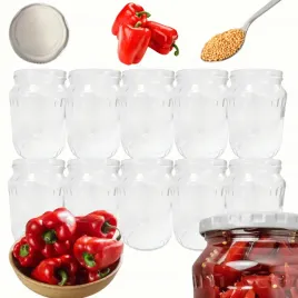 sloiki-720ml-07l-soki-ogorki-papryka-fasolka-szparagi-10sztuk-82mm-pzh