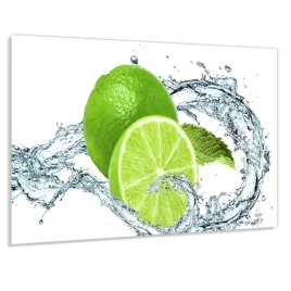 panel-szklany-hartowany-100x50-limonki-w-wodzie