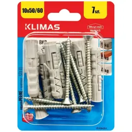 kolki-rozporowe-10x50-z-wkretem-5x60-stozkowe-pz2-blister-7szt-klimas