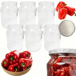 sloiki-720ml-07l-soki-ogorki-papryka-kompot-fasolka-szparagi-6sztuk-82mm