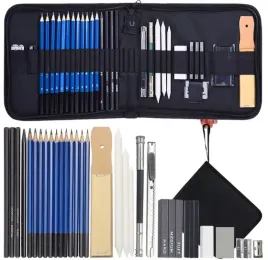 profesjonalny-zestaw-do-szkicowania-rysowania-32w1-olowki-wegiel-w-etui