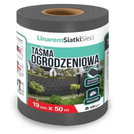 tasma-ogrodzeniowa-19cm-x-50m-oslona-mata-na-ogrodzenia-grafitowa-klipsy