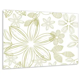 panel-szklany-hartowany-100x50-zielone-kwiaty