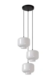 lampa-wiszaca-potrojna-czarna-szklane-biale-klosze-okragla-3-pkt-lucide