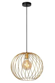 lampa-wiszaca-metalowa-zlota-druciana-kula-40-cm-nad-stol-wyspe-bar-lucide