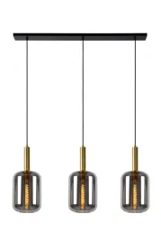 lampa-wiszaca-czarna-3-szklane-dymione-klosze-listwa-110-cm-lucide