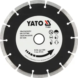 yato-tarcza-diamentowa-segment-hs-180mm-yt-6004