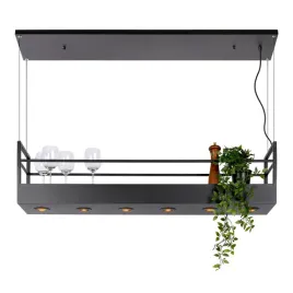 lampa-wiszaca-designerska-do-kuchni-z-polka-czarna-6-pkt-112-cm-lucide