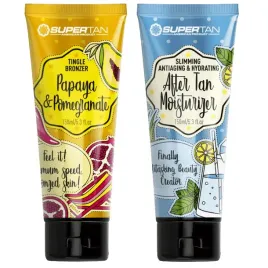 supertan-papaya-and-pomegranate-1x-150ml-tingle-bronzer-gratis-150ml-after