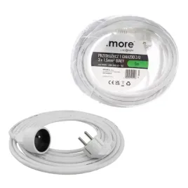 przedluzacz-bialy-pojedynczy-1-gniazdo-przewod-5m-domowy-z-uziemieniem