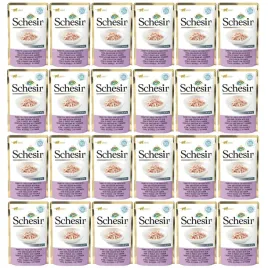 schesir-single-dish-tunczyk-kurczak-z-szynka-mokra-karma-saszetka-24x50g