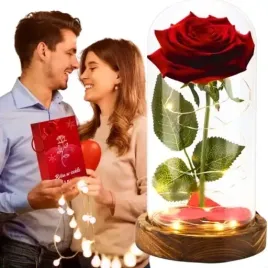 wieczna-roza-w-szkle-prezent-flower-box-dzien-kobiet-czerwona-swiecaca-led