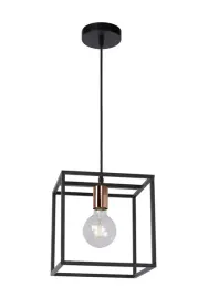 lampa-wiszaca-czarna-kostka-25-cm-miedziana-nowoczesna-do-sypialni-lucide
