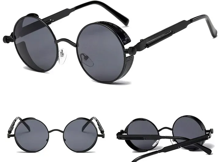 okulary-przeciwsloneczne-czarne-lenonki-okragle-damskie-meskie-retro-material-oprawki-metal