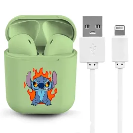 sluchawki-bezprzewodowe-zielone-reverse-i12-dla-fana-lilo-stich-anger-wzory