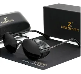 okulary-przeciwsloneczne-kingseven-steampunk-lenonki-okragle-czarne-black