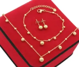 komplet-zloty-kulki-stal-chirurgiczna-316-l