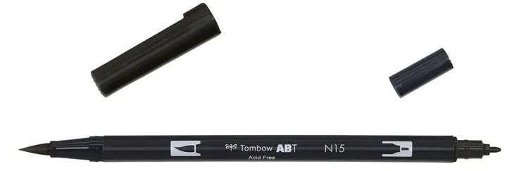 flamaster-dwustronny-akwarelowy-black-6szt
