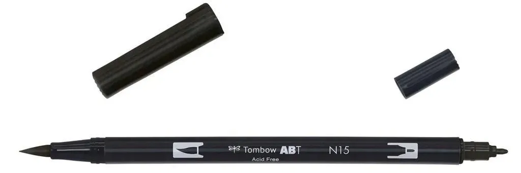 flamaster-dwustronny-akwarelowy-black-6szt