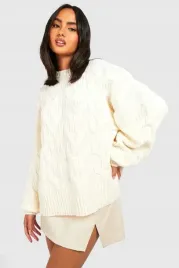 boohoo-kremowy-pleciony-sweter-hkx-ng2-s