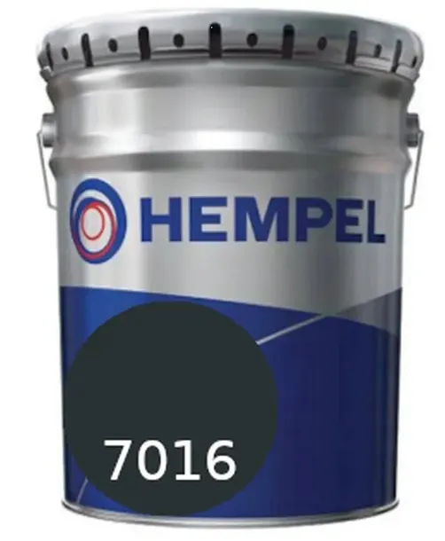 FARBA OKRĘTOWA NA DACH RYNNY KONTENERY HEMPATEX 46410 RAL 7016 MATOWA 20L
