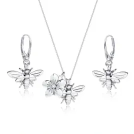 pszczola-pszczolka-niezapominajka-komplet-bizuterii-splot-rolo-srebro-925