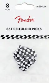 fender-351-celluloid-checkerboard-kostki-gitarowe-zestaw-8szt
