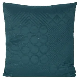 poszewka-na-poduszke-boni-5-40x40-turkusowa-patchwork-dekoracyjna-pikowana