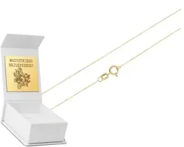 zloty-lancuszek-klasyczny-ankier-45-cm-uniseks-na-chrzest-komunie-grawer