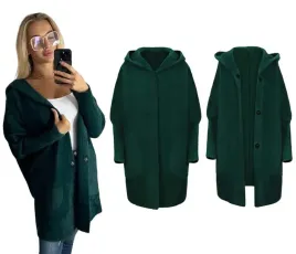 kurtka-alpaka-kaptur-ciepla-welniana-oversize-butelkowa-zielen