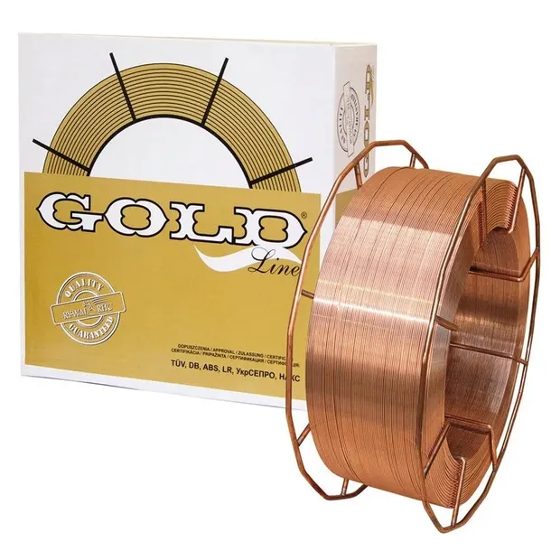 Drut spawalniczy SG2 1,0mm 15kg GOLD