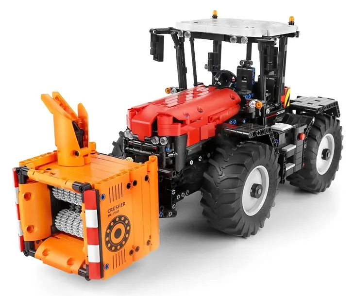 klocki-czerwony-traktor-2716el