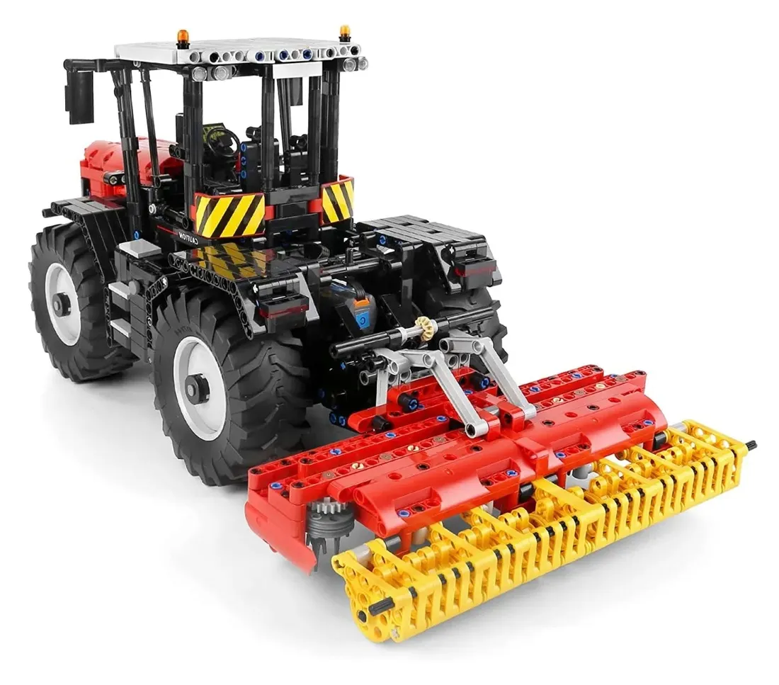 klocki-czerwony-traktor-2716el