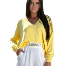 cocomore-sweterek-bluzka-v-zolty