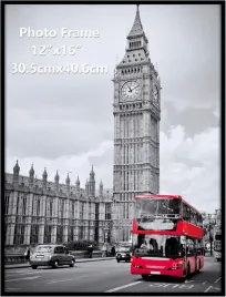 ramka-na-zdjecia-30x40cm-czarna-elegancka-tworzywo-sztuczne