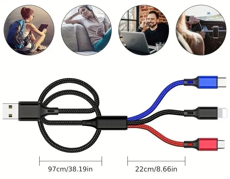 kabel-usb-plaski-3w1-quick-charge-typ-c-micro-usb-lighting-czer-czar-nieb-stan-nowy