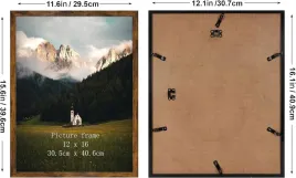 ramka-na-zdjecia-plastikowa-30x40cm-brazowa-z-zawieszkami