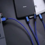 kabel-usb-plaski-3w1-quick-charge-typ-c-micro-usb-lighting-niebieski-szybki-dlugosc-przewodu-1-m