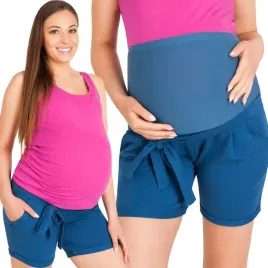 spodenki-ciazowe-szorty-krotkie-kolory