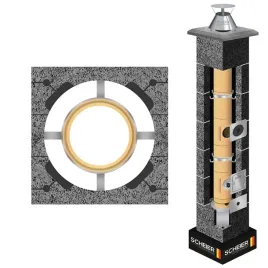 komin-systemowy-scheier-turbo-13m-fi-140-gaz-olej