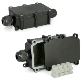 hermetyczna-puszka-natynkowa-instalacyjna-listwa-dlawiki-2xpg9-pokrywa-ip68