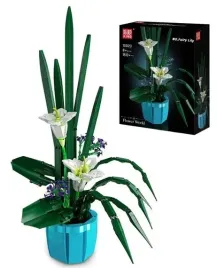 klocki-mould-king-10023-bukiet-lilie-w-doniczce
