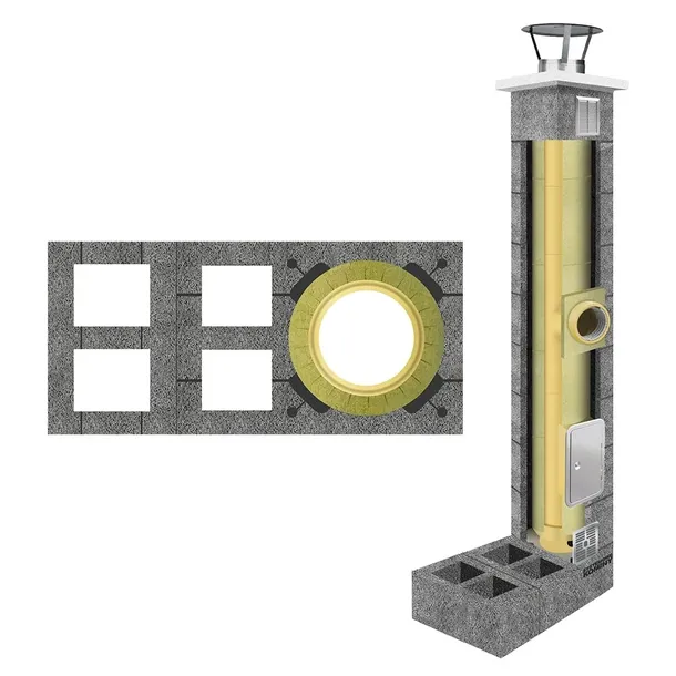 komin-system-ceramiczny-systemowy-fi-200-9m-4w-stan-nowy-stan-opakowania-oryginalne