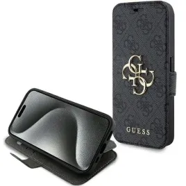 etui-guess-metal-logo-do-iphone-15-pro-szare