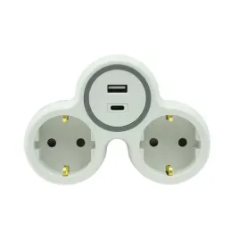 rozg-r-21ws-s-b-rozgaleznik-podwojny-z-u-schuko-usb-a-usb-c-plastrol