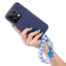 etui-matowe-granatowy-do-xiaomi-redmi-note-13-5g-obudowa-breloczek-serce